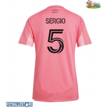 Inter Miami Sergio Busquets #5 Hjemmedrakt Dame 2025-26 Kortermet
